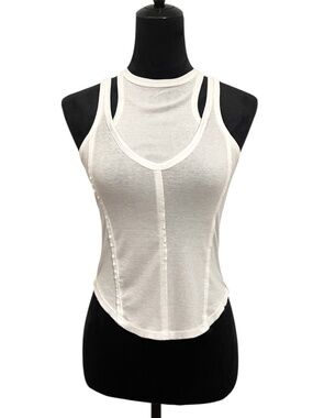 *Rare* Free People Seeing Double Cotton Tank